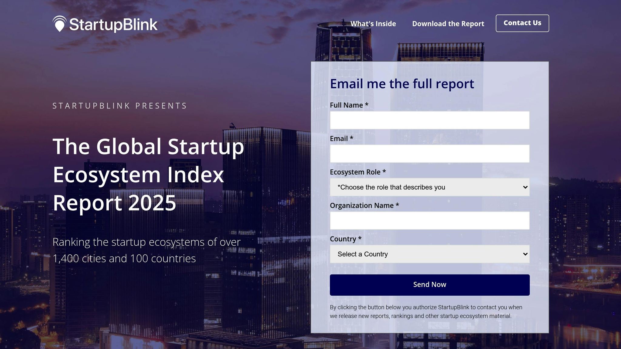 Global Startup Ecosystem Index