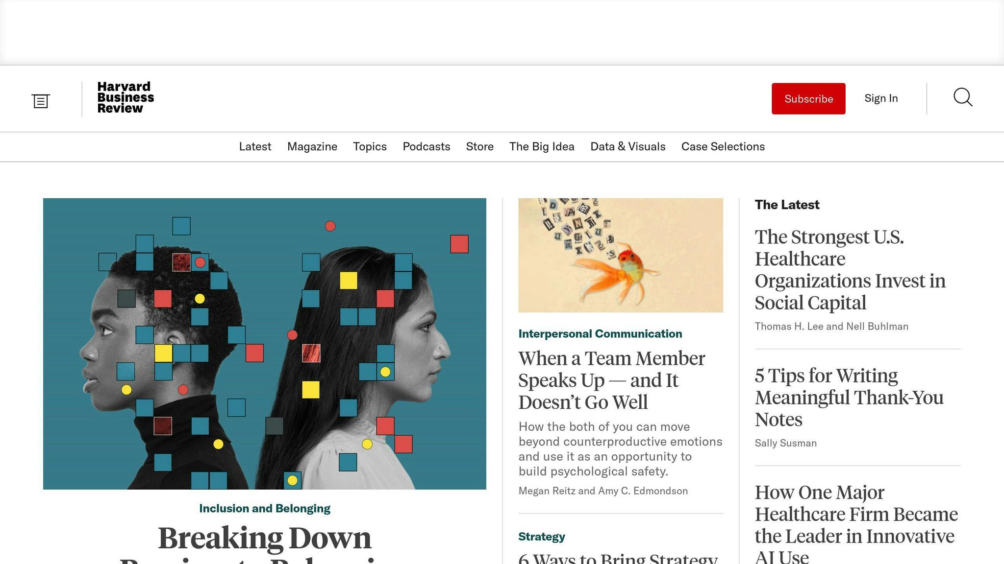 Harvard Business Review