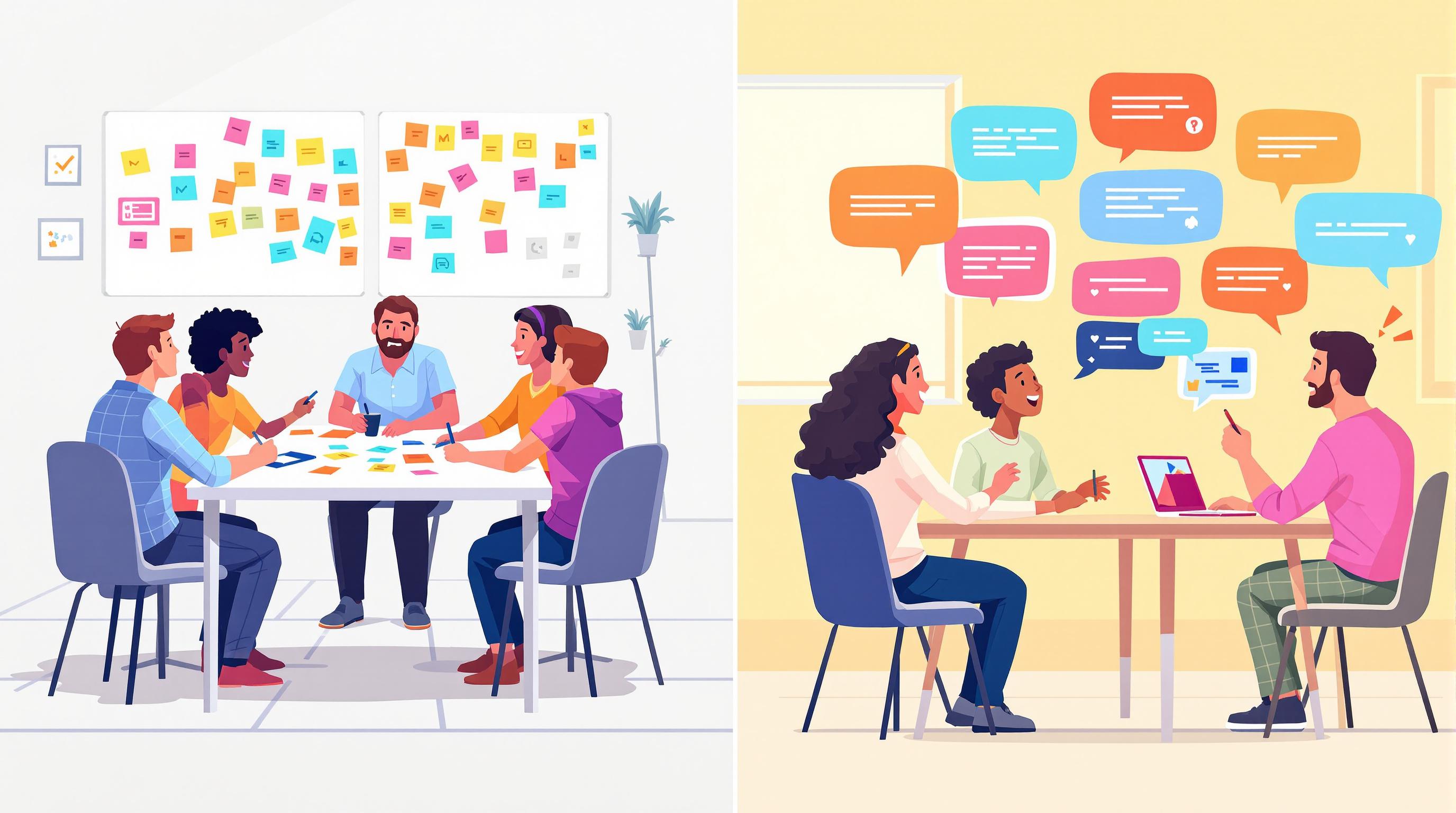 Featured image for article: Brainwriting vs. Brainstorming: 5 Key Differences
