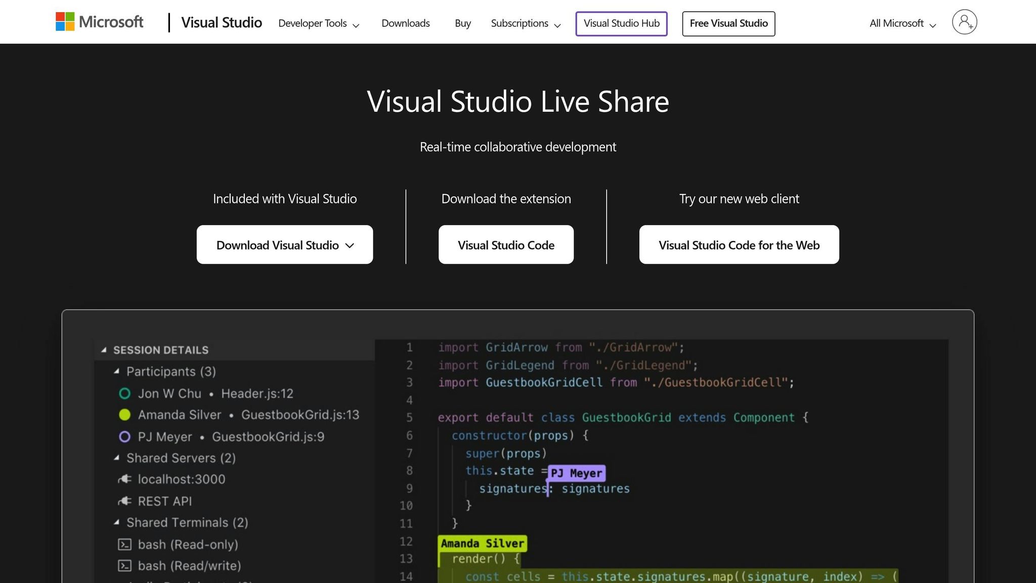 VS Code Live Share