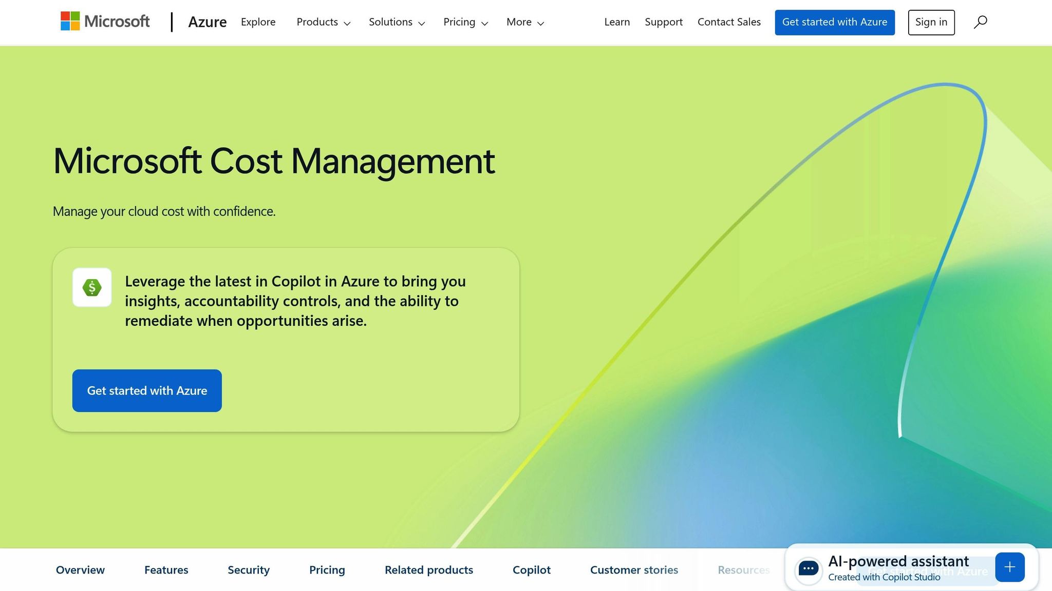 Azure Cost Management