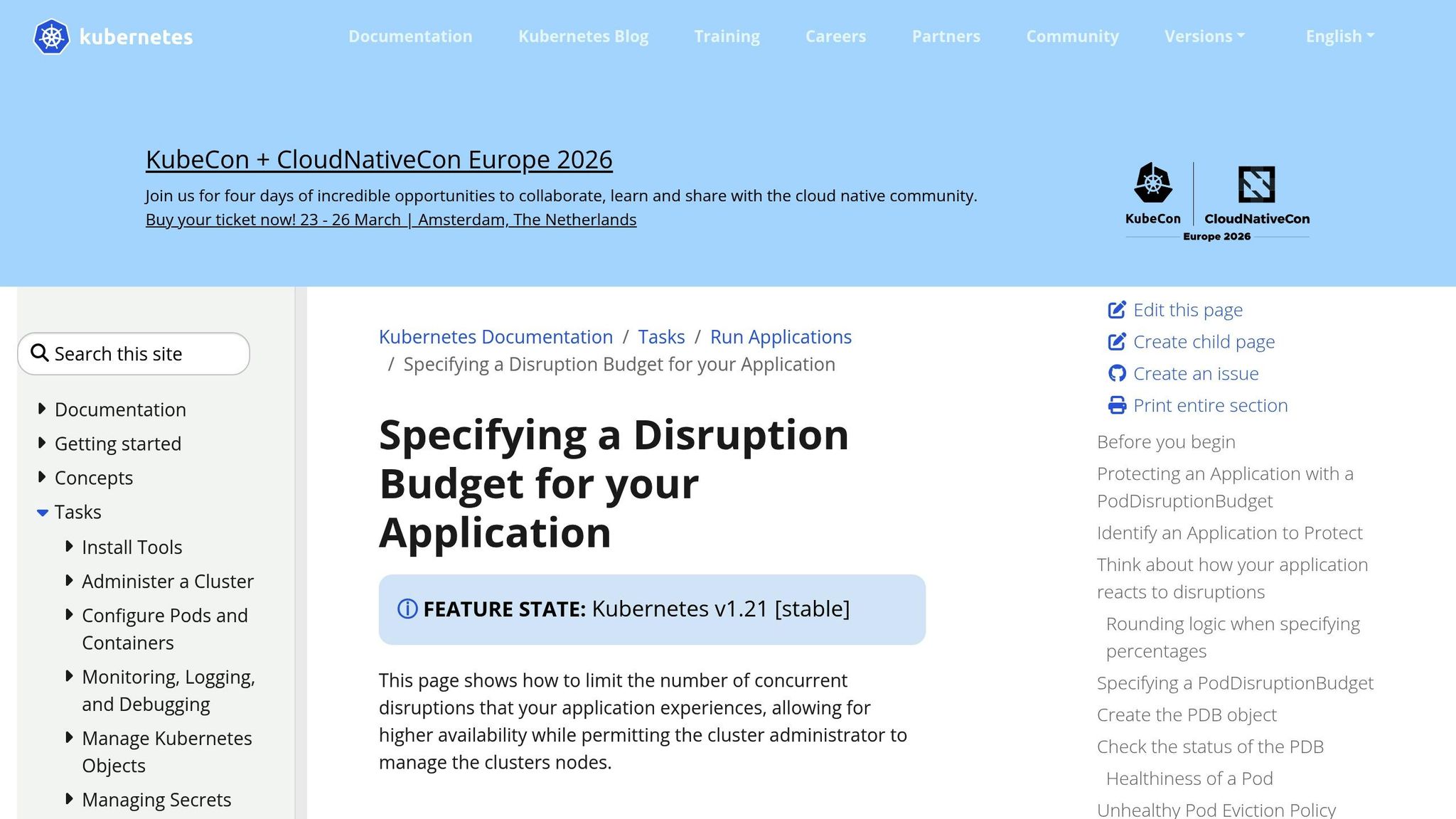 Pod Disruption Budgets