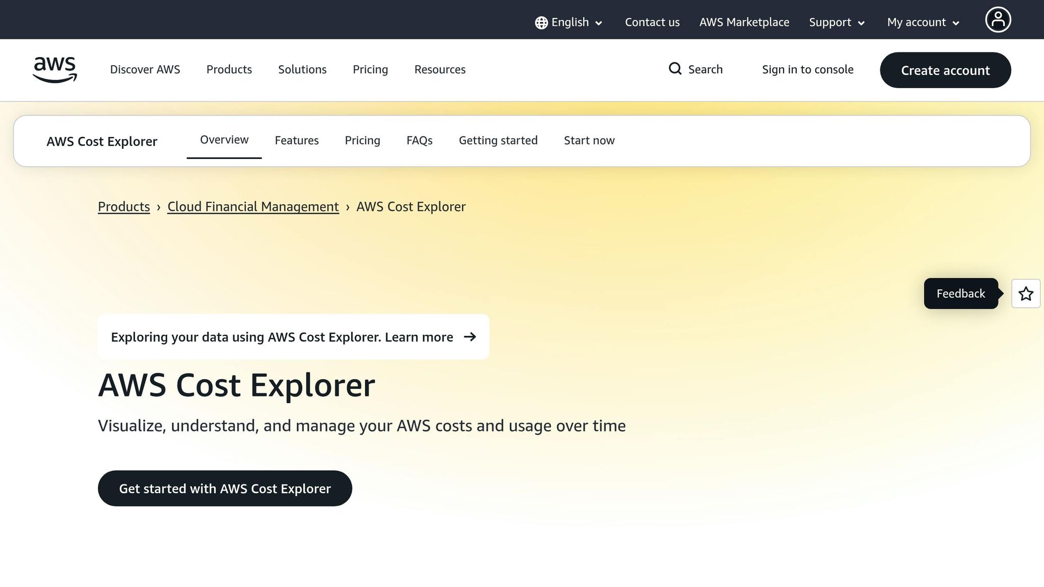 AWS Cost Explorer