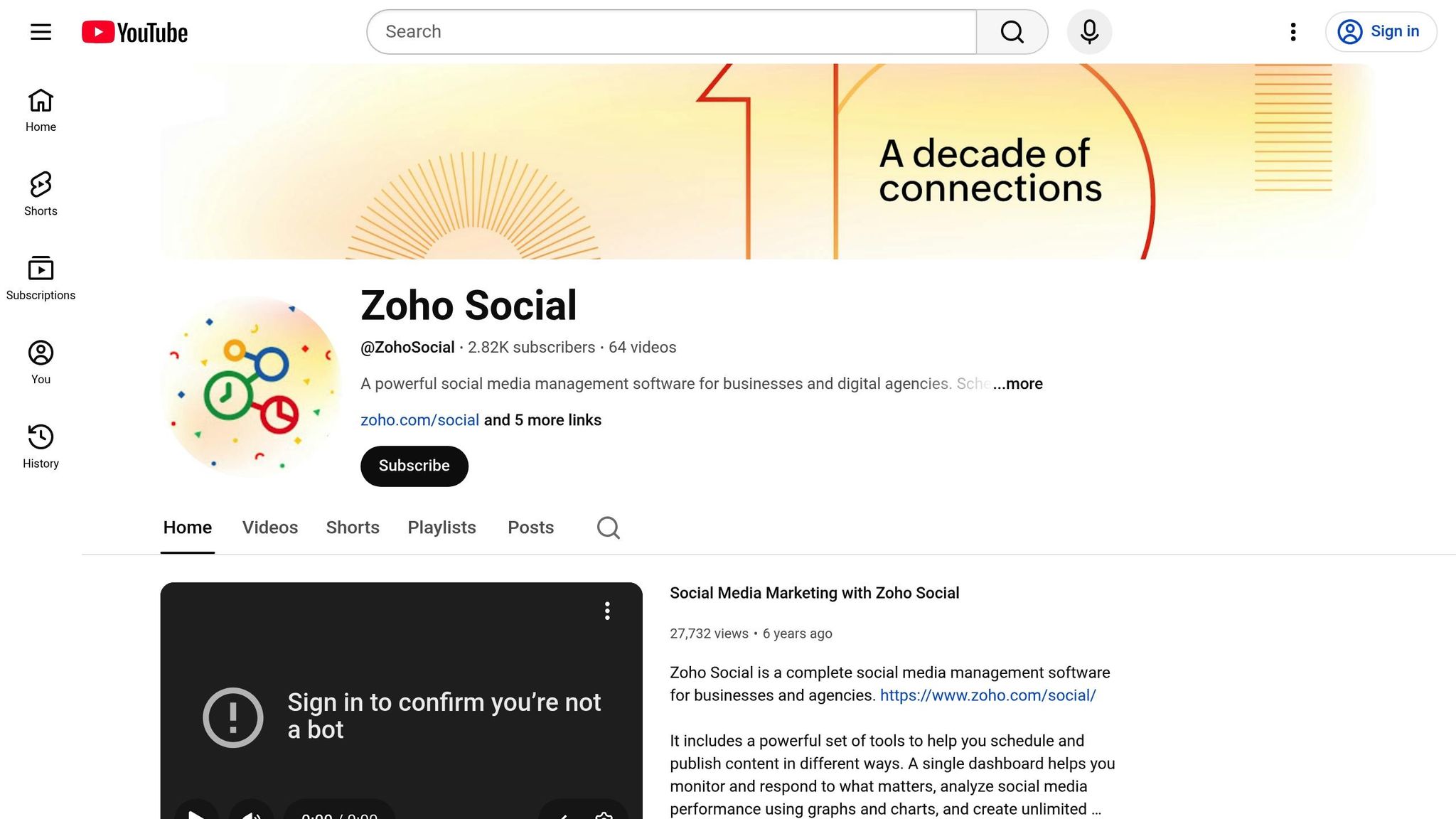 Zoho Social