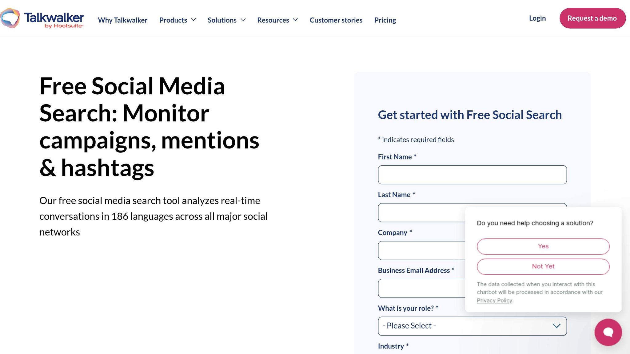 Talkwalker Free Social Search