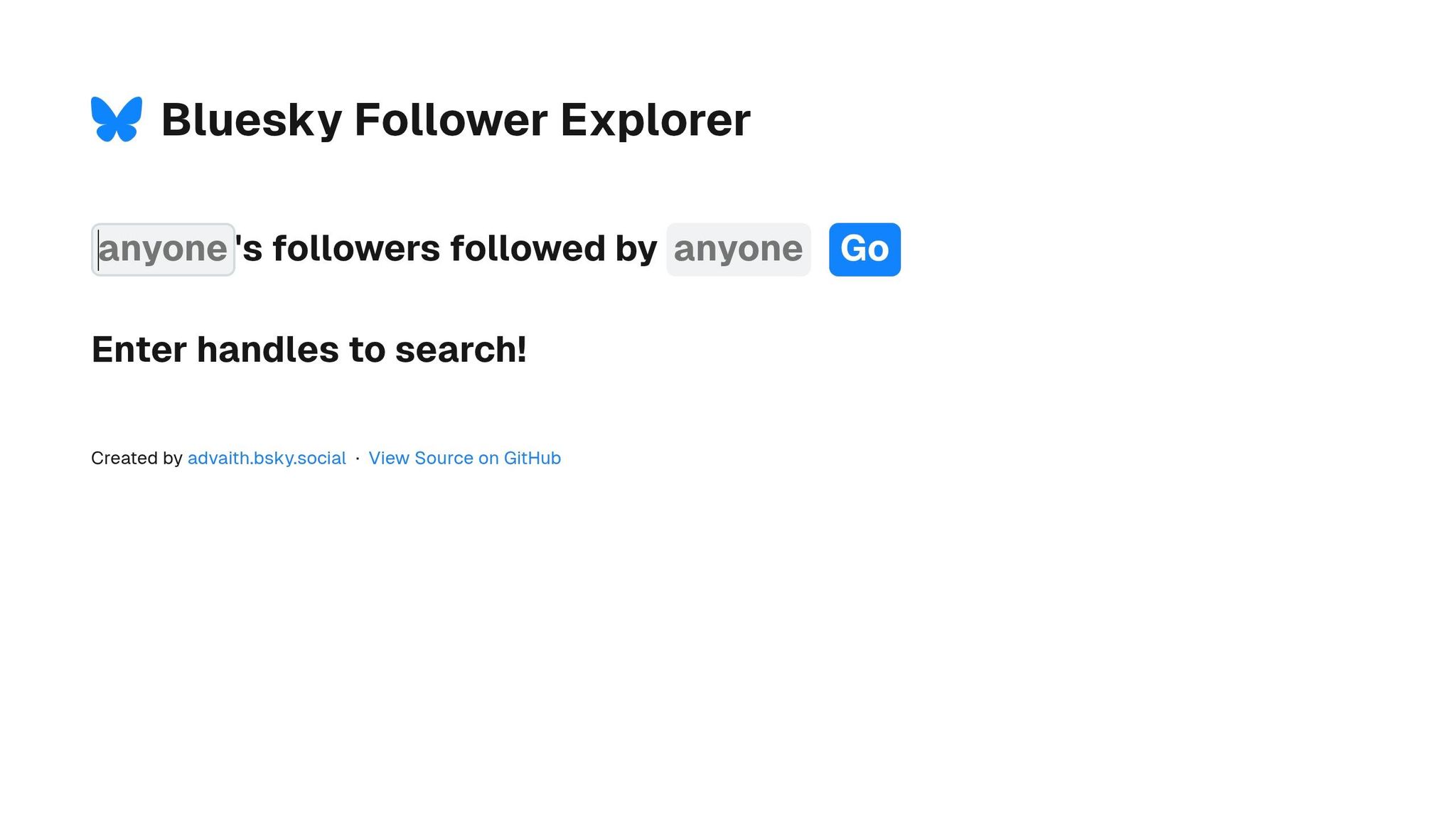 Bluesky Follower Explorer