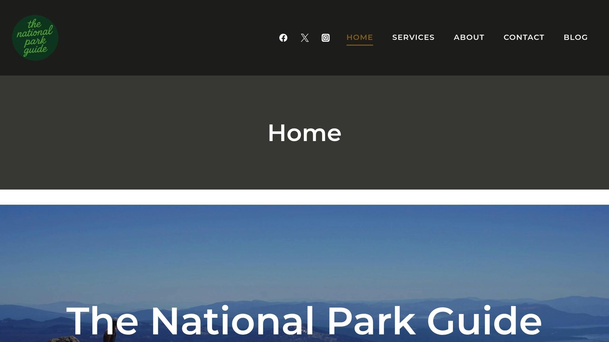 The National Park Guide