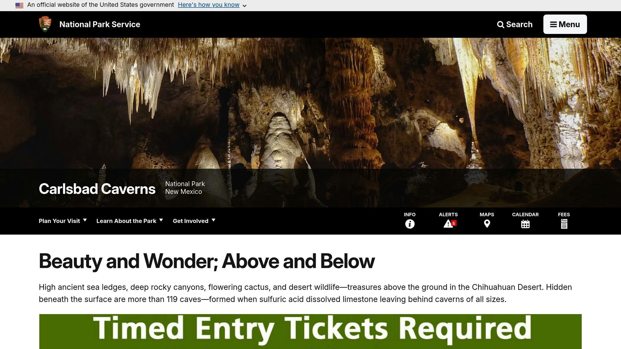 Carlsbad Caverns National Park