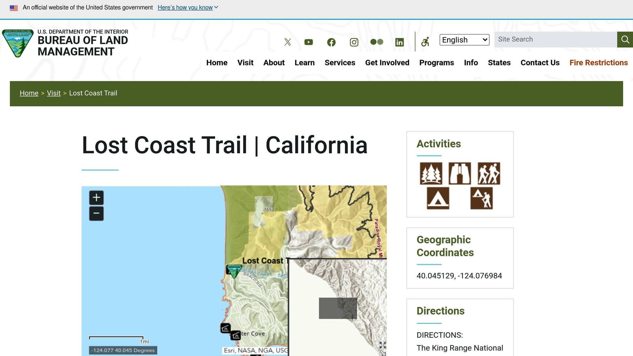 Lost Coast Trail