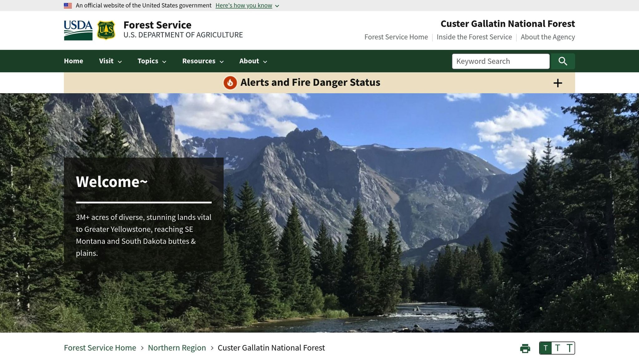 Gallatin National Forest