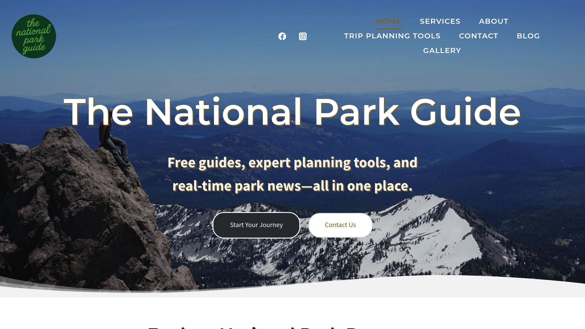 The National Park Guide