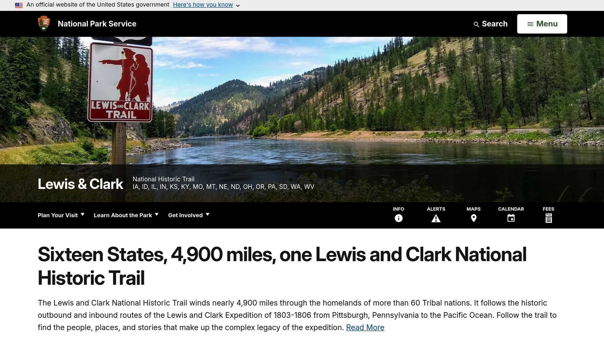 Lewis and Clark National Historic Trail