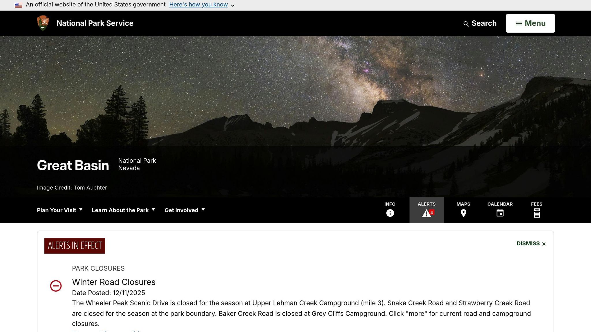 Great Basin National Park