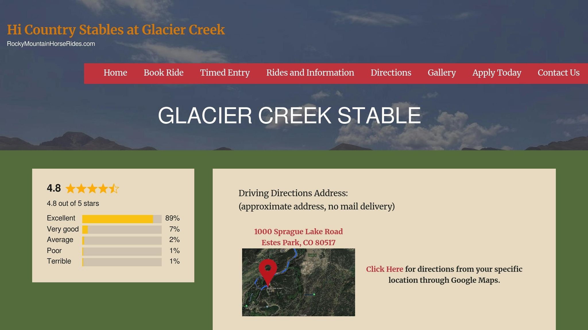 Glacier Creek Stables