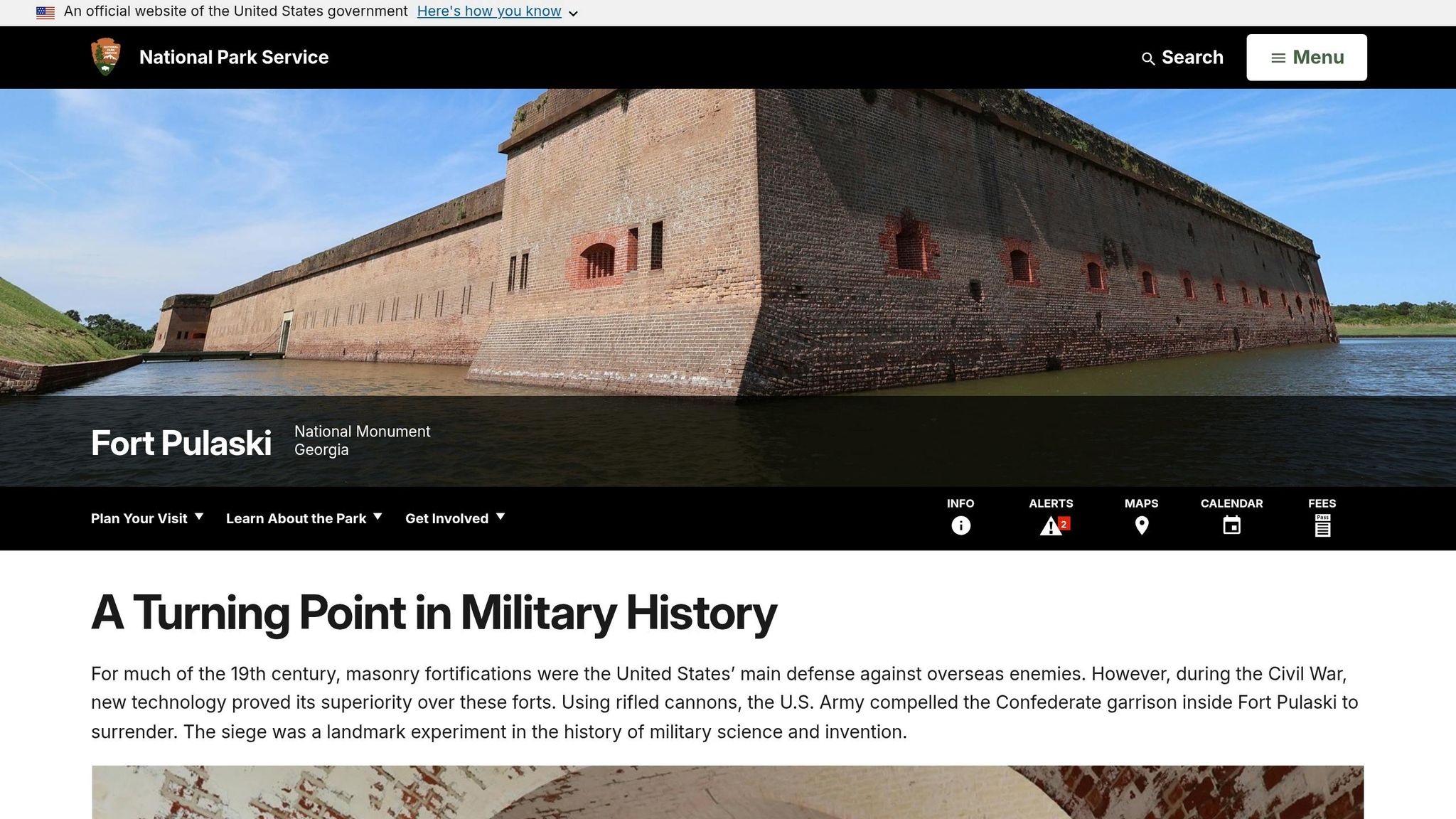 Fort Pulaski National Monument