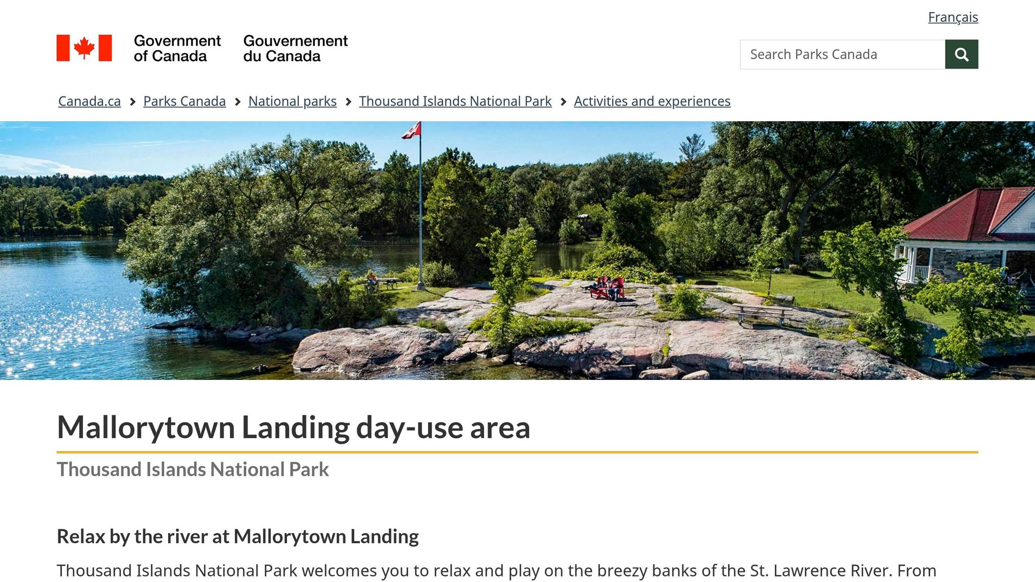Mallorytown Landing Interpretive Centre
