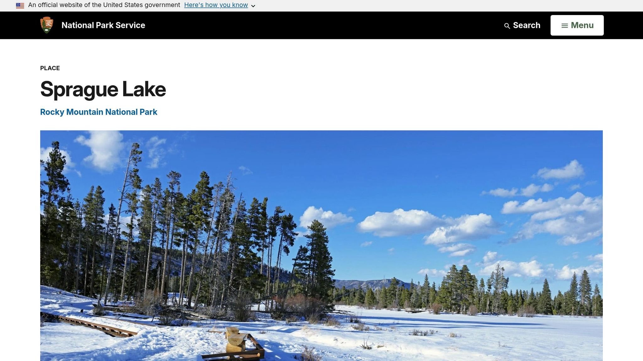 Sprague Lake