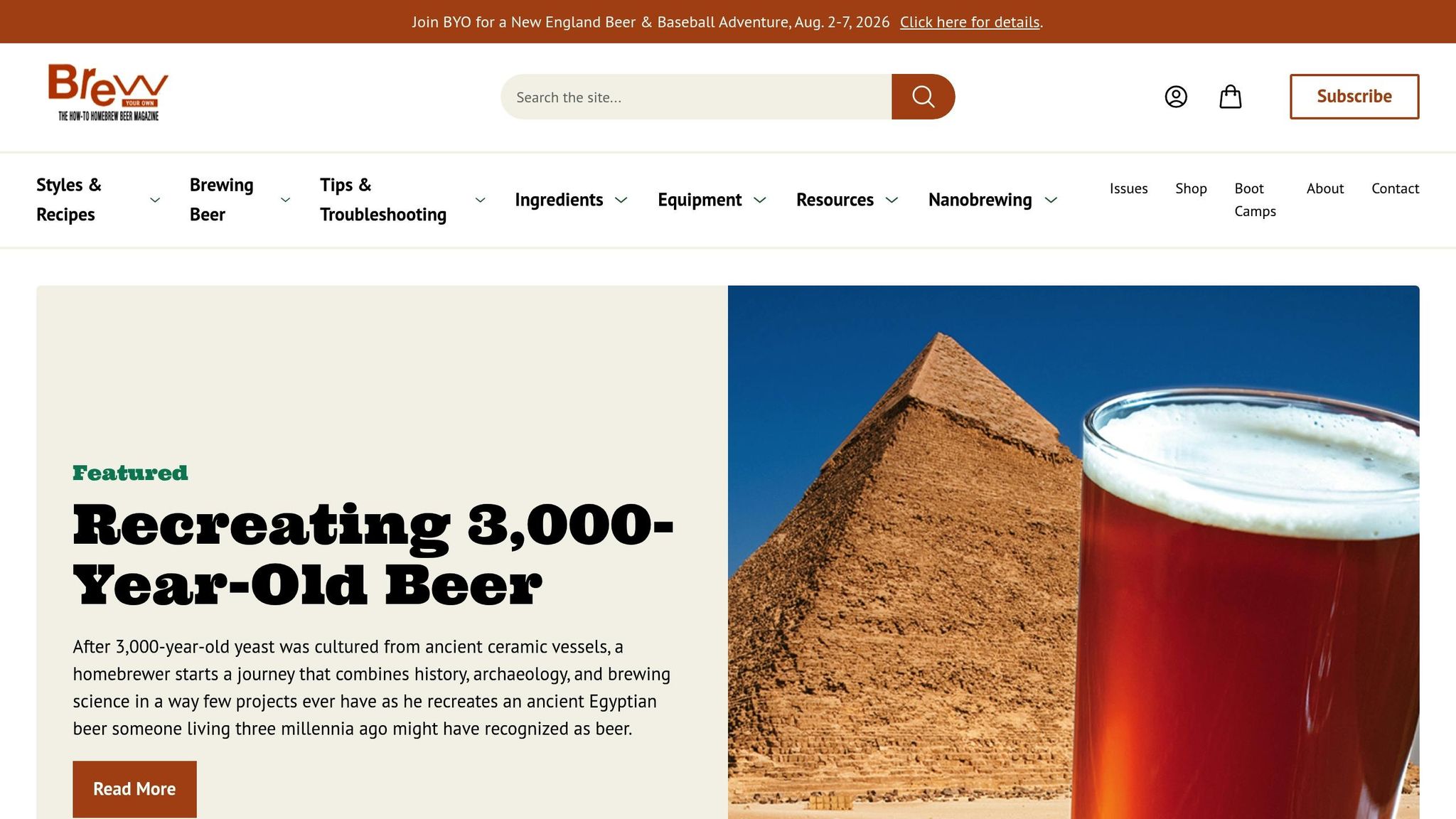 Brew Your Own Beer Club