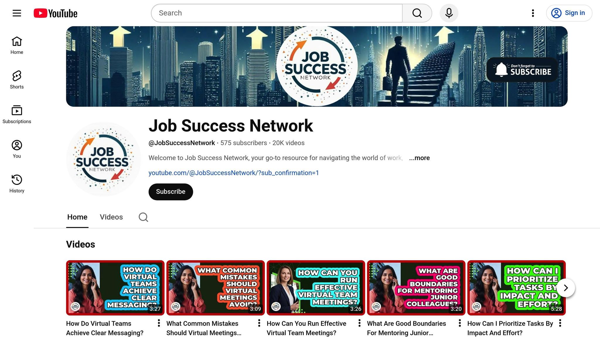 Job Success Network
