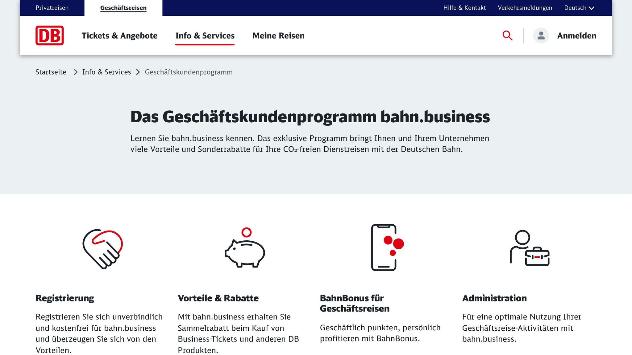 Deutsche Bahn Corporate Program