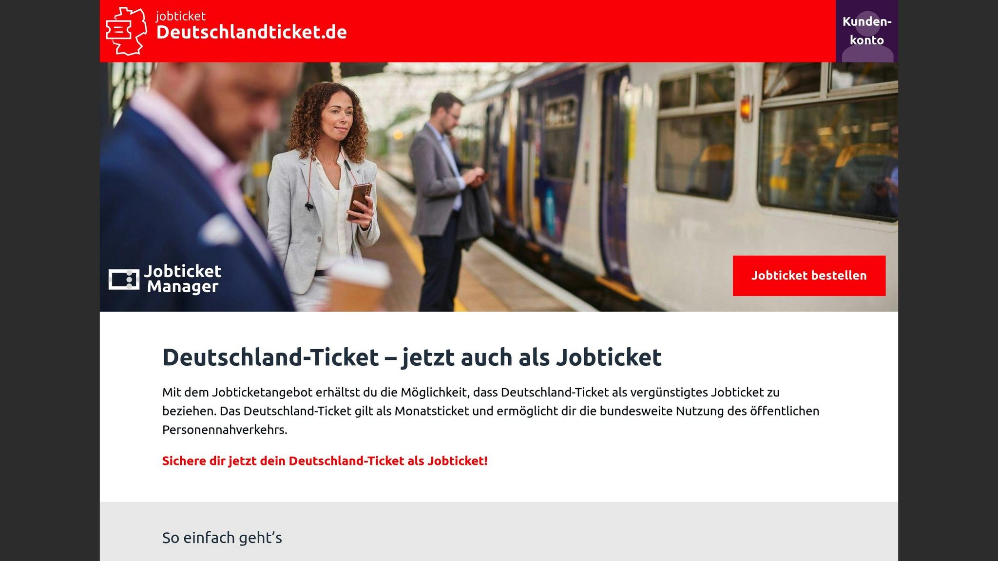 Deutschland-Jobticket