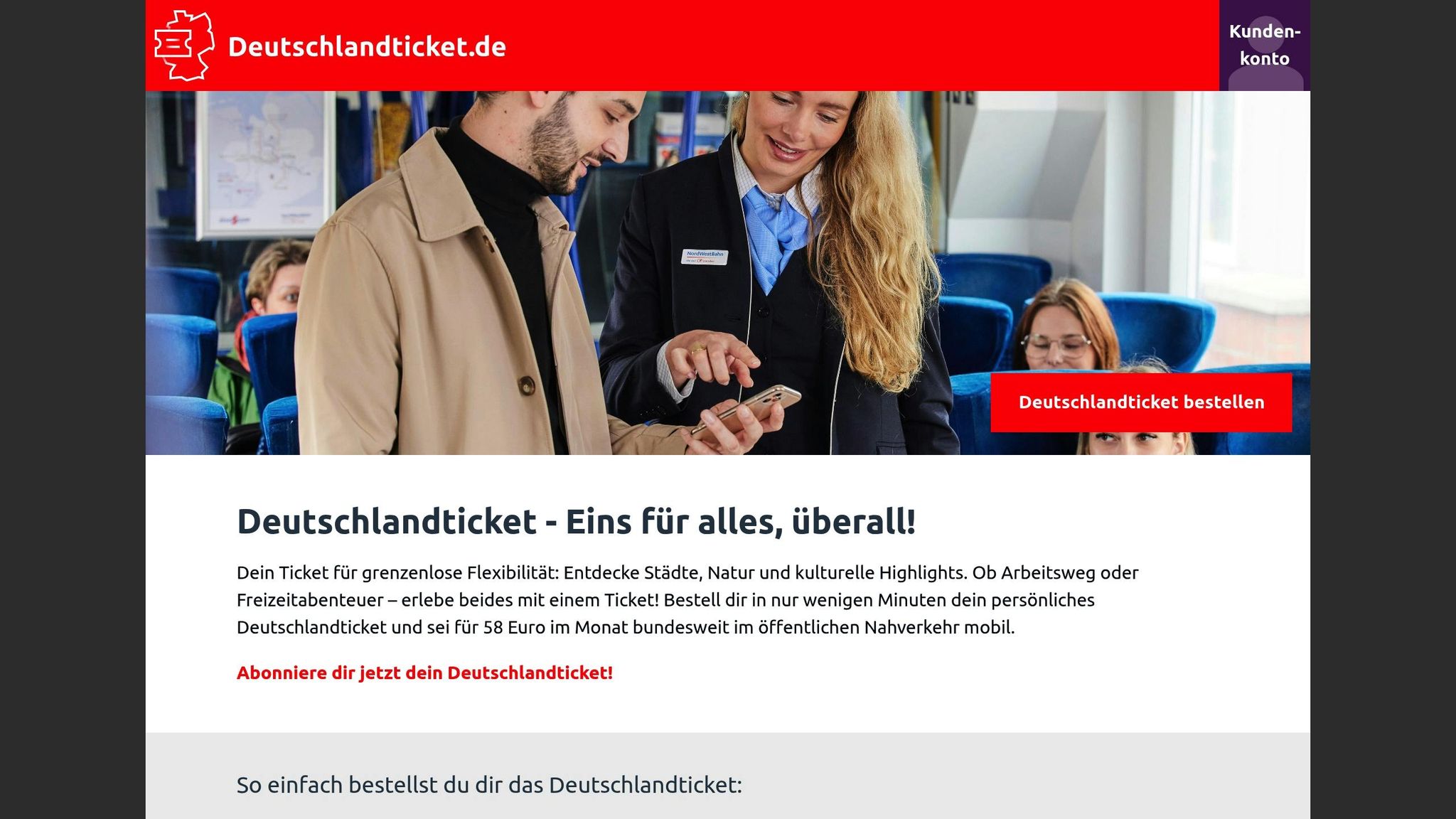 Deutschlandticket