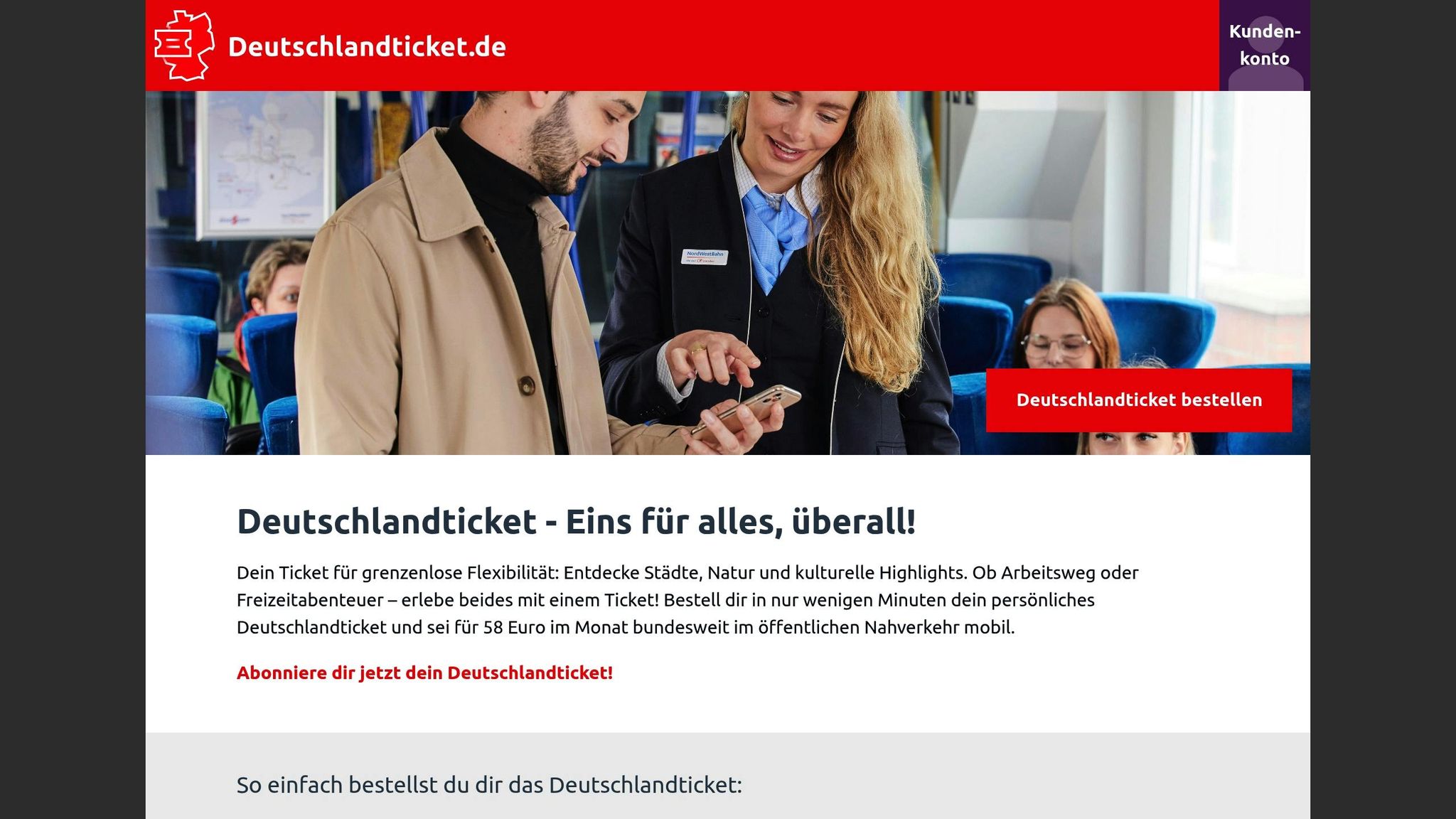 Deutschlandticket