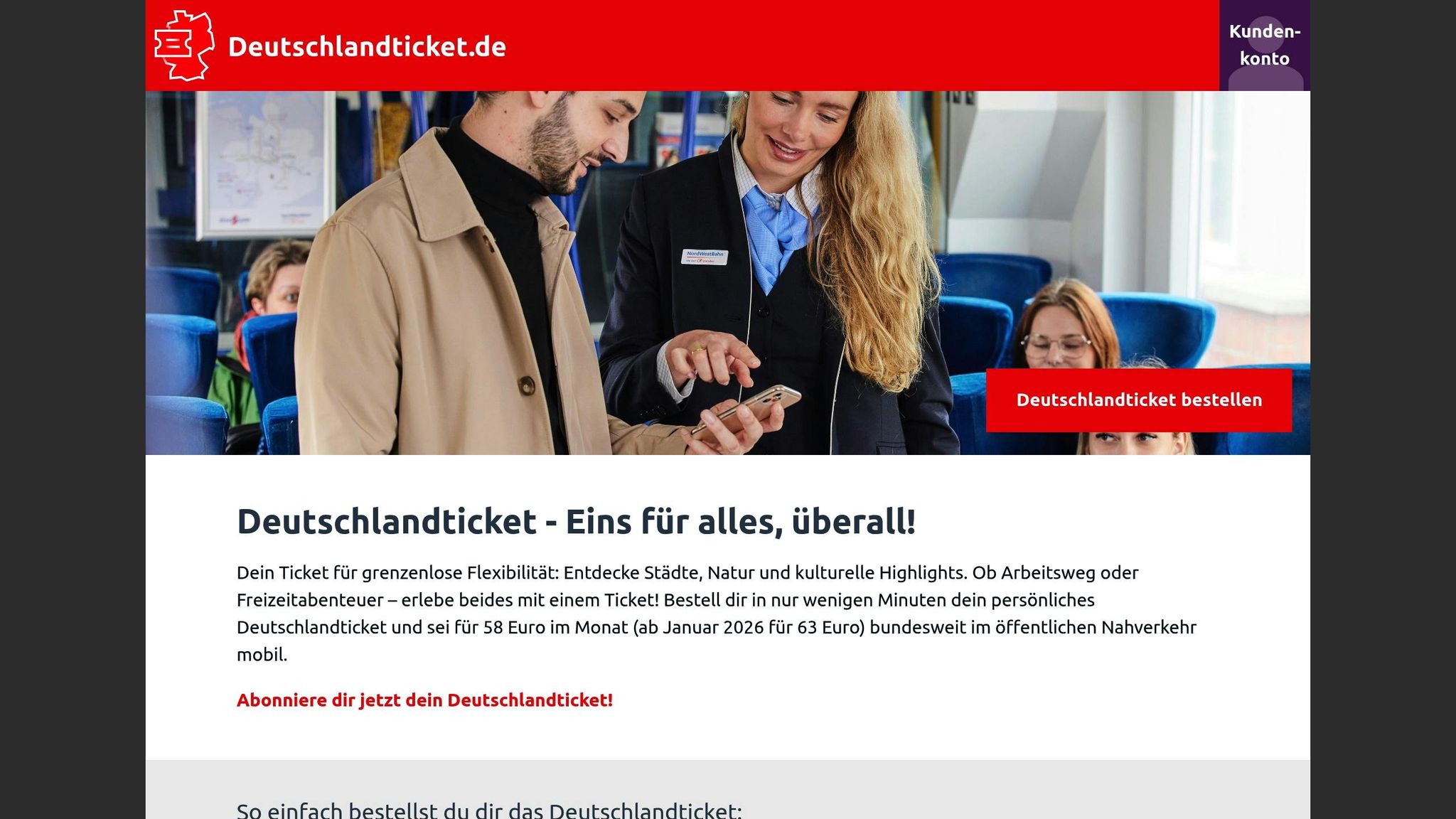 Deutschlandticket