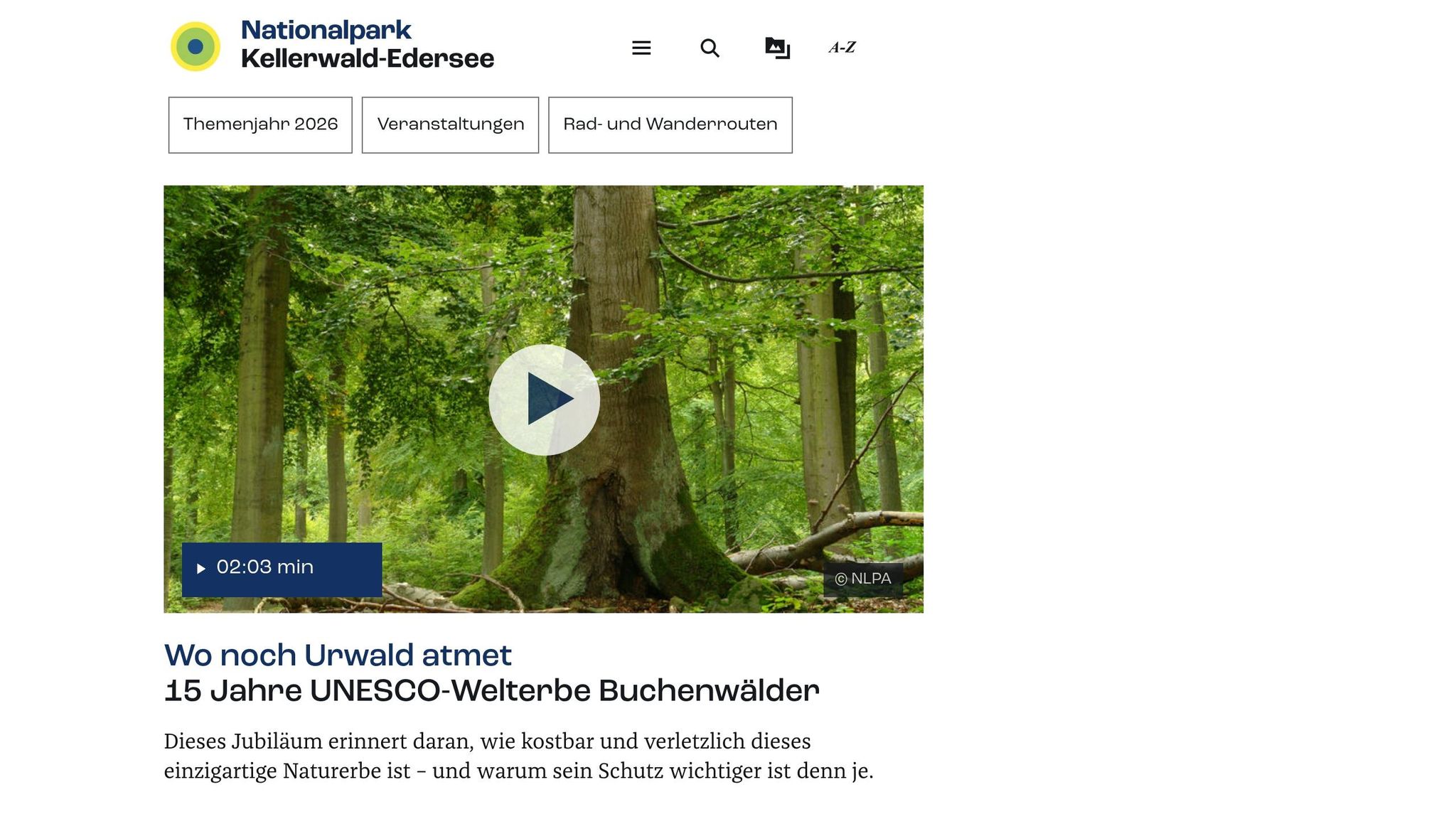 Nationalpark Kellerwald-Edersee