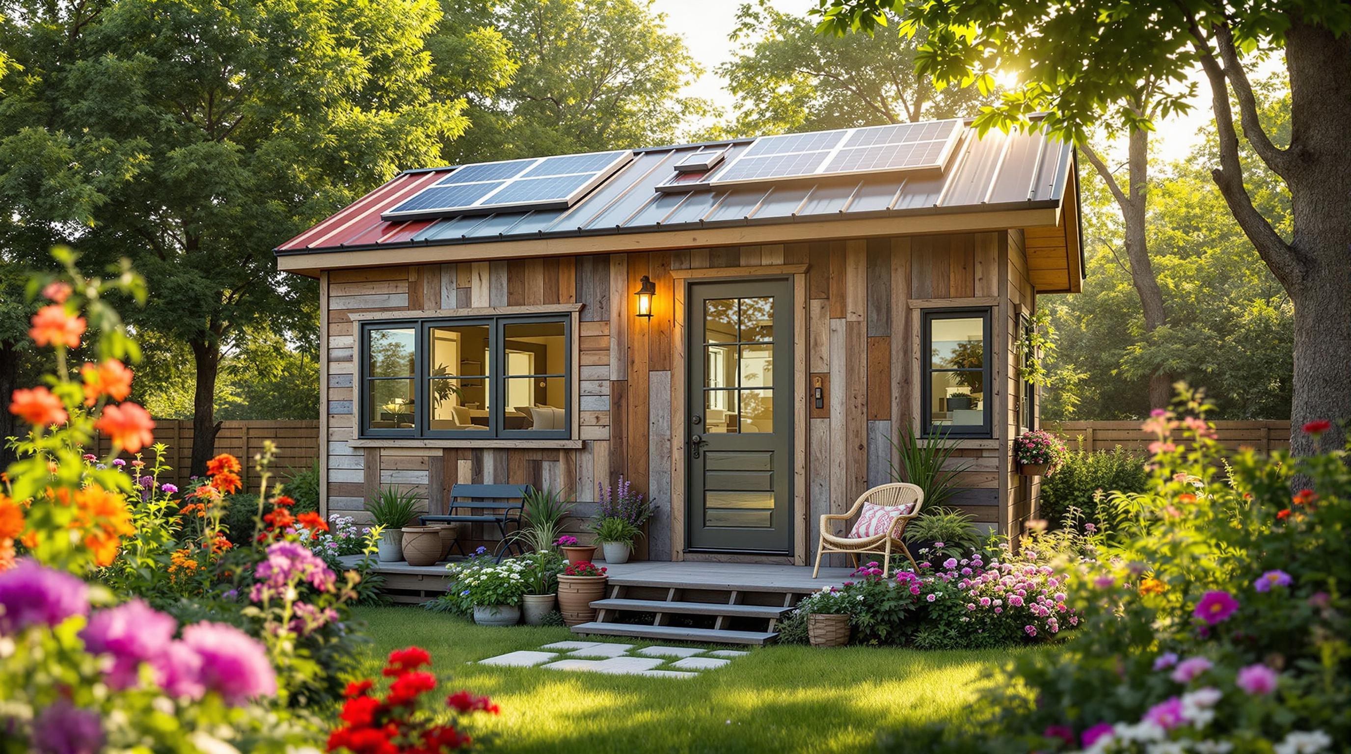 Study: Cost Savings Of Recycled Materials In Tiny Homes