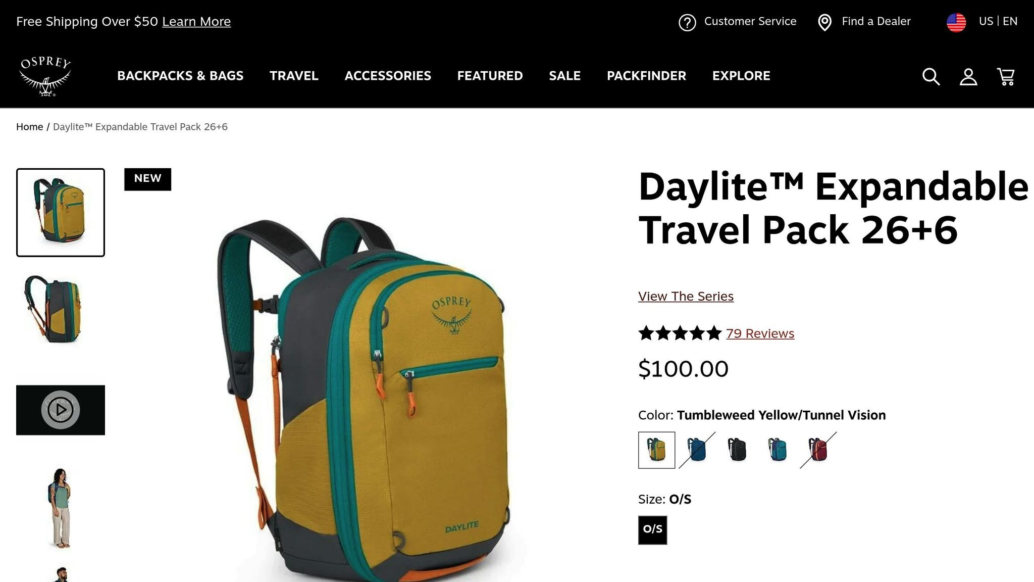 Osprey Daylite Expandable