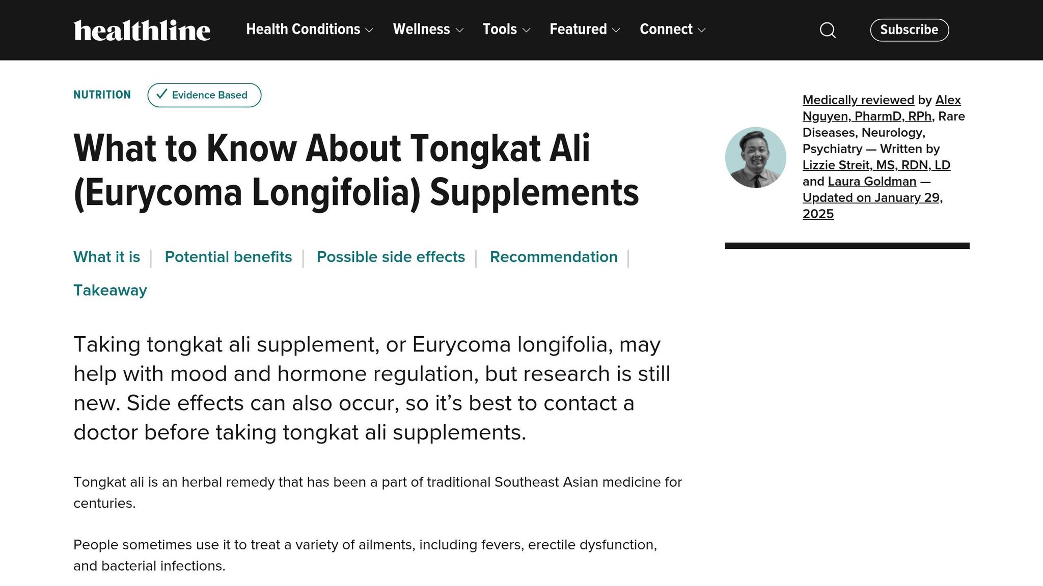 Tongkat Ali