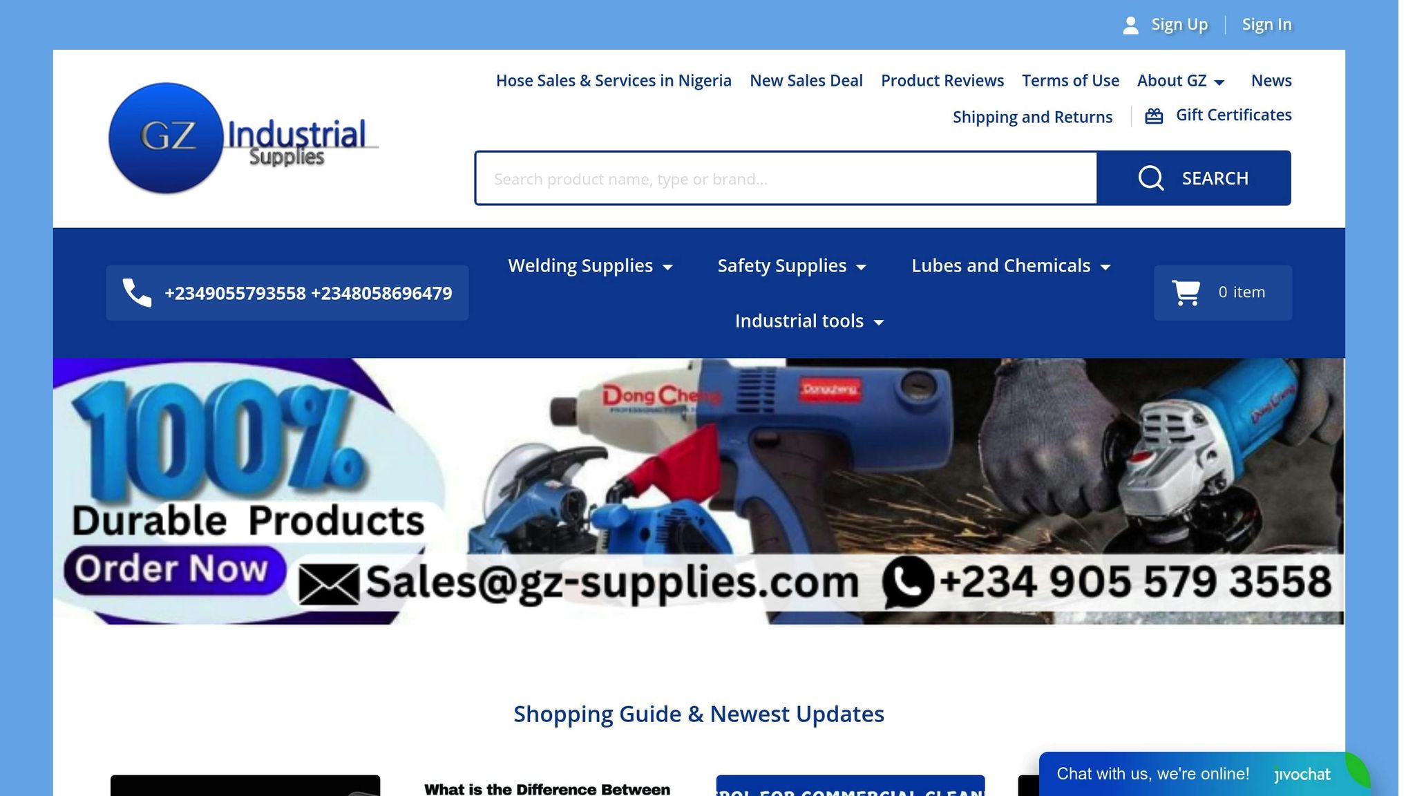GZ INDUSTRIAL SUPPLIES