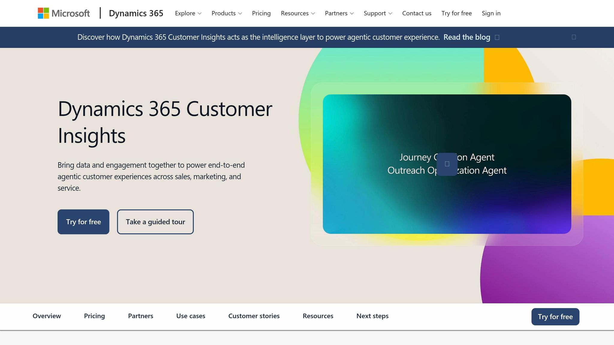 Microsoft Dynamics 365 Customer Insights