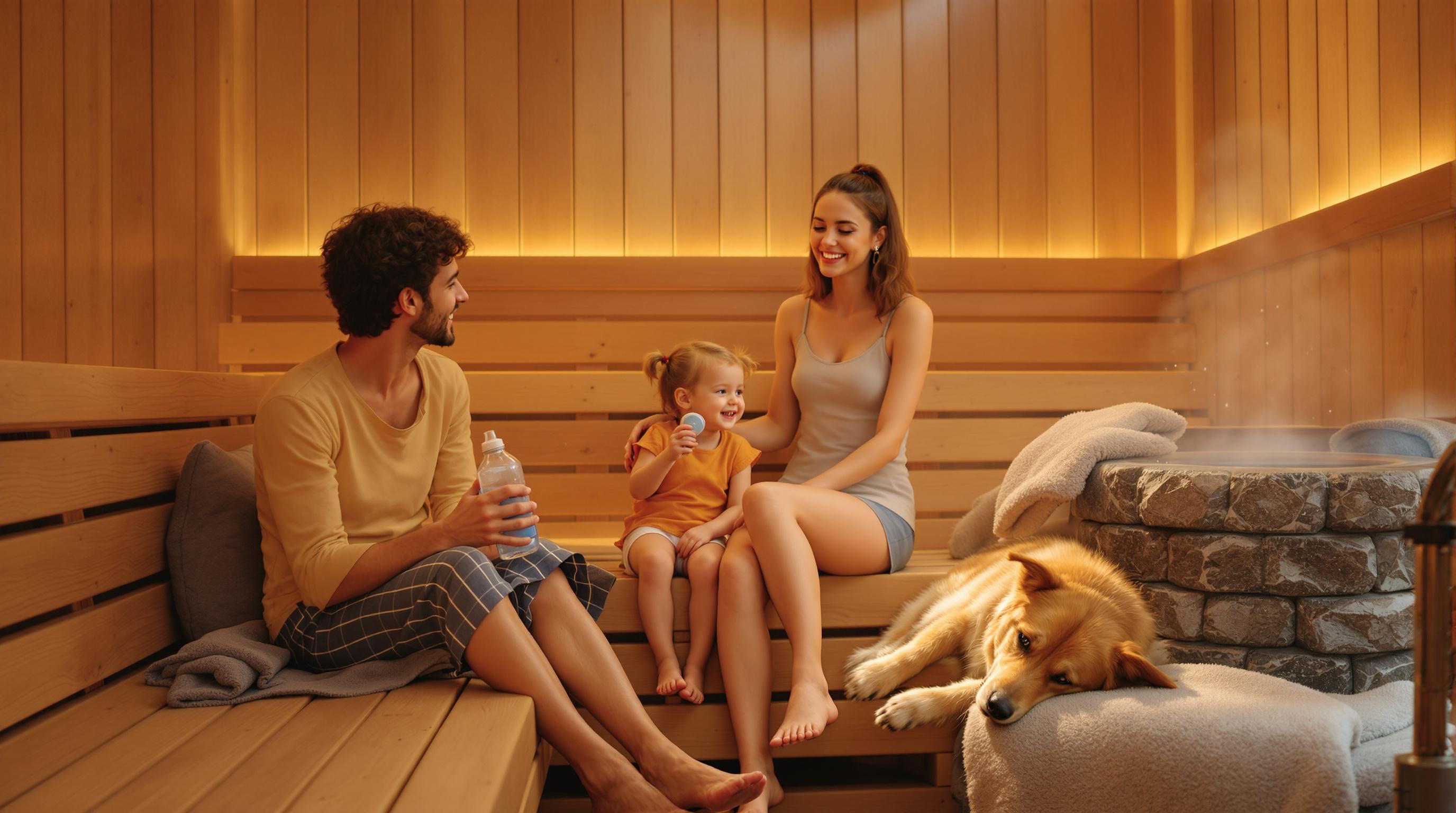 Thumbnail for: Sauna Safety Tips for Kids and Pets