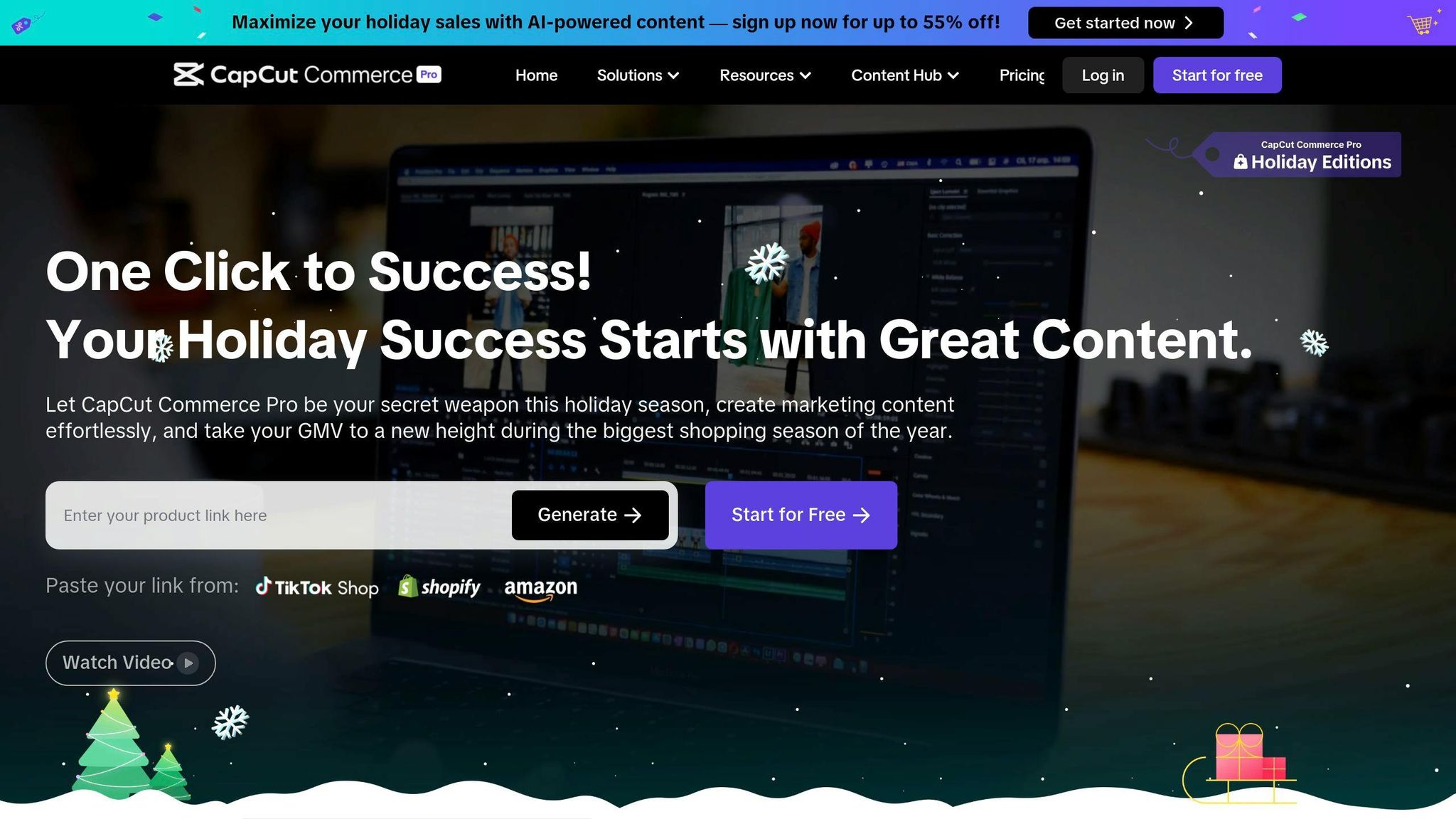 CapCut Commerce Pro