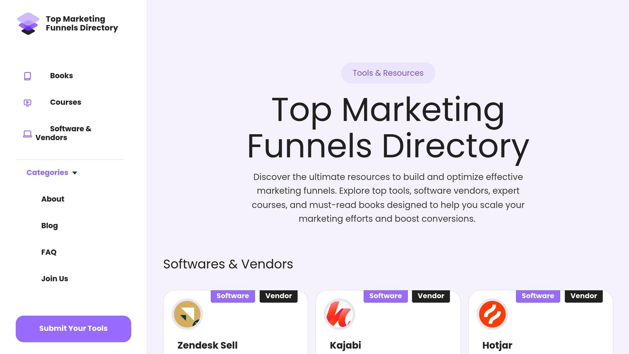 Marketing Funnels Directory
