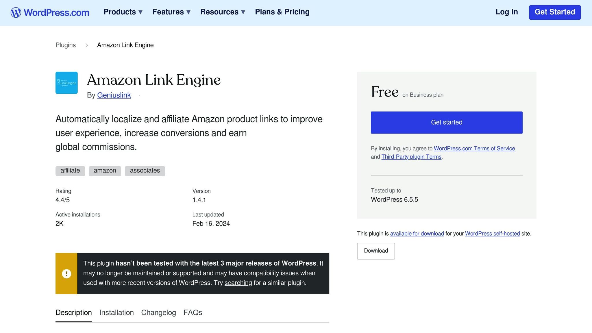 Amazon Link Engine