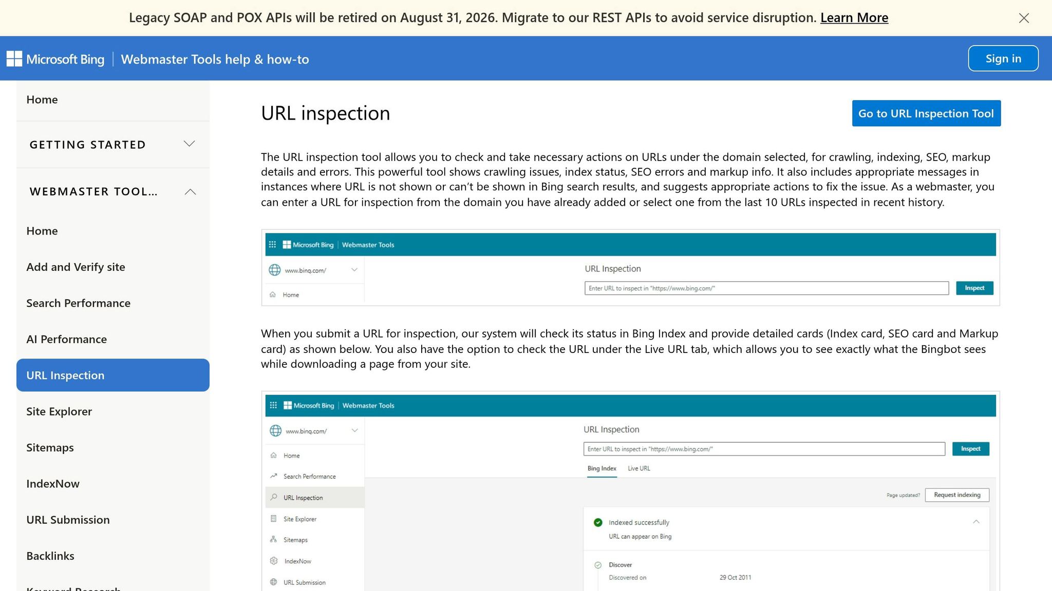 Bing Markup Validator