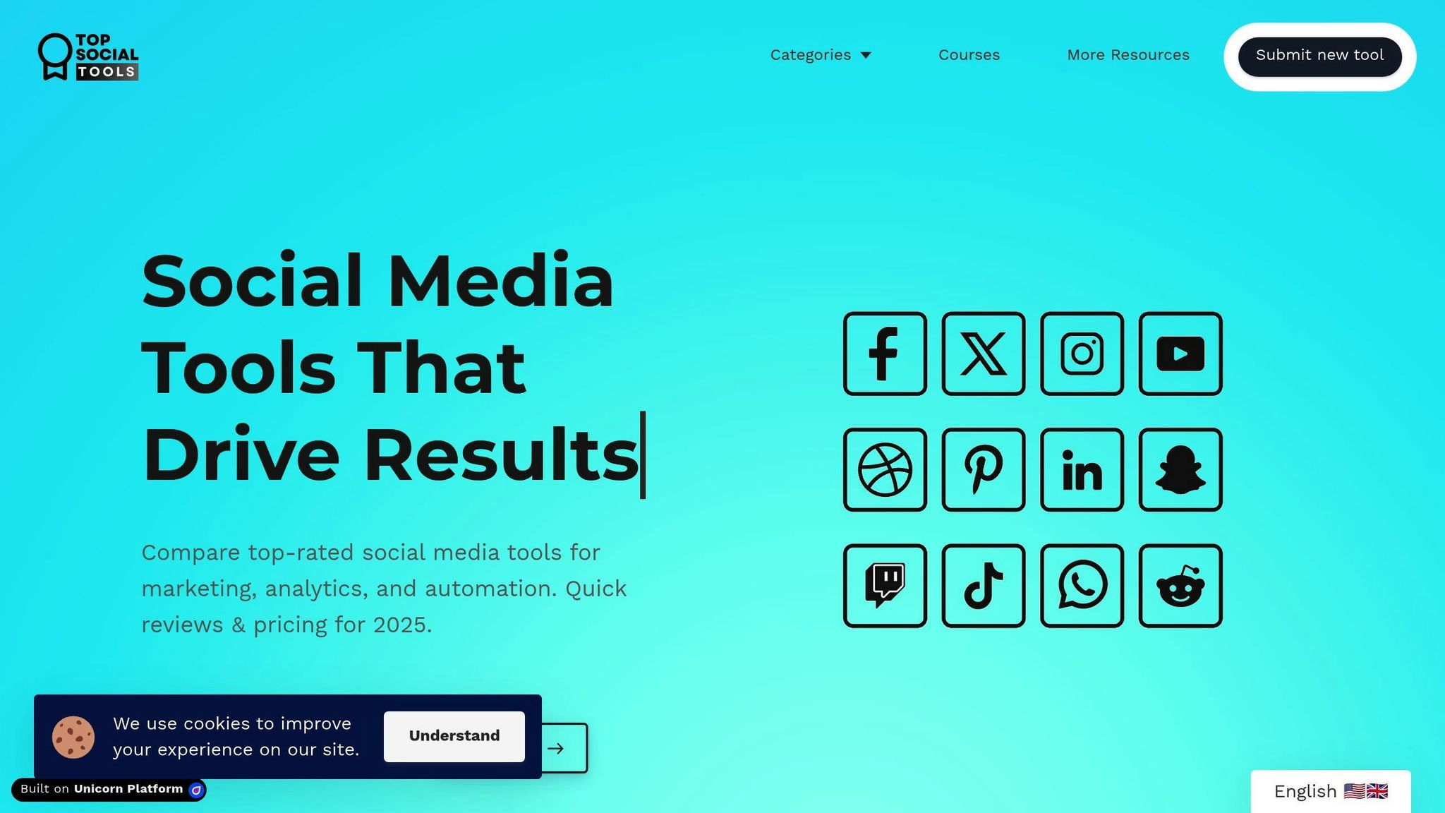 Discover Tools on Top Social Tools
