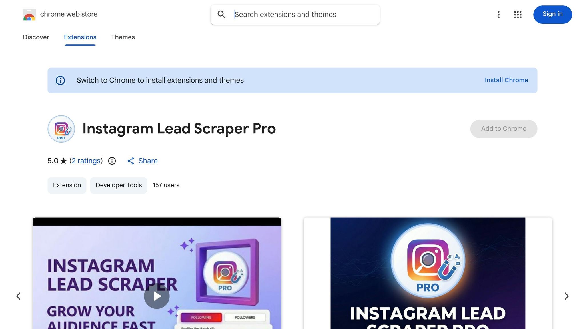 Instagram Lead Scraper Pro