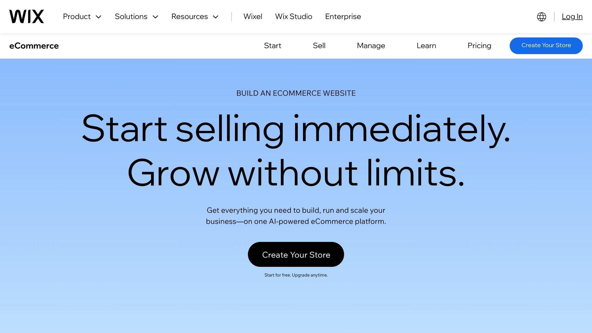 Wix eCommerce