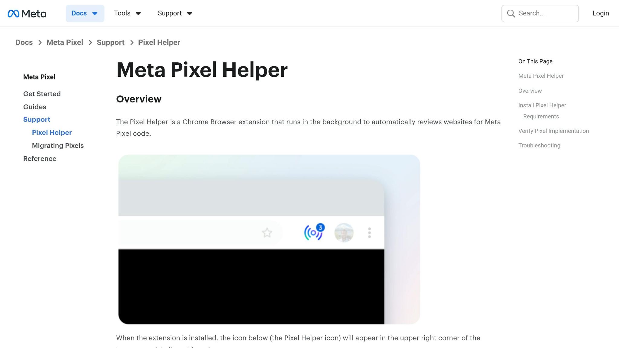 Meta Pixel Helper