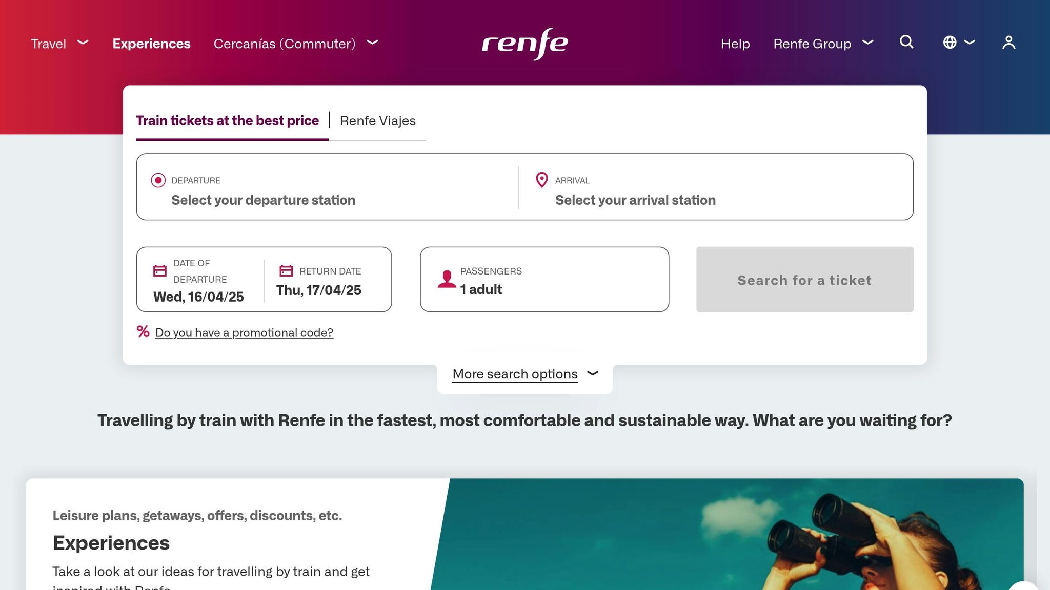 Trains to Seville Renfe