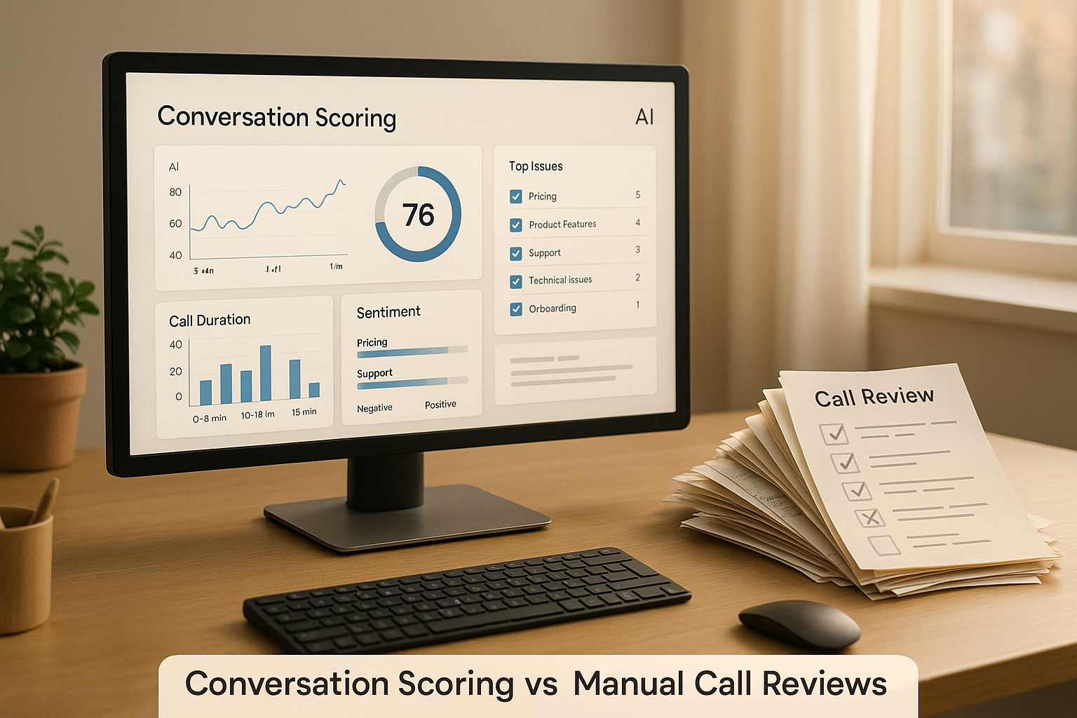 Conversation Scoring vs. Manual Call Reviews | AI Roleplay ...