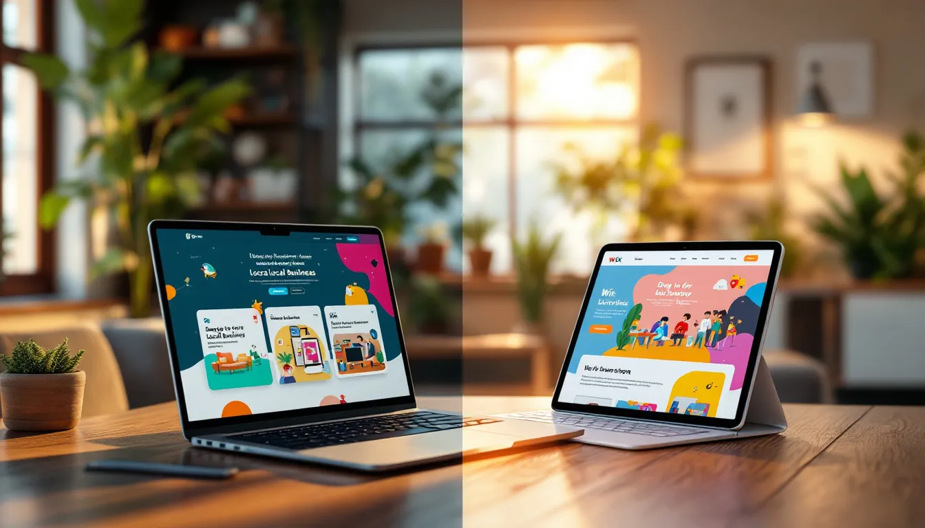 WordPress vs Wix: Best Platform for Local Business Sites