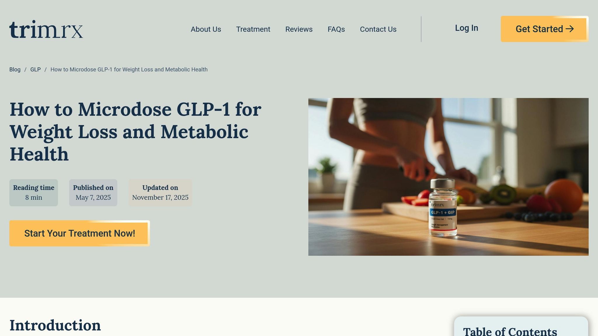 TrimRX GLP-1 Daily Support Supplement