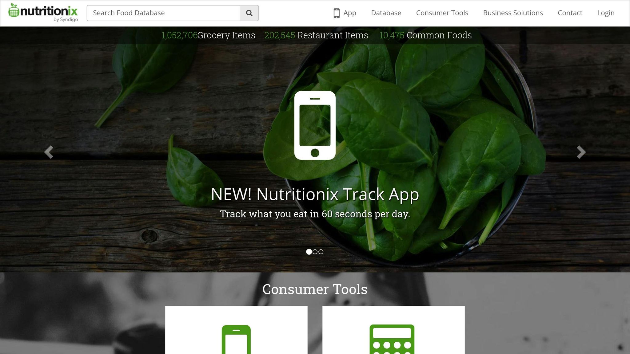 Nutritionix