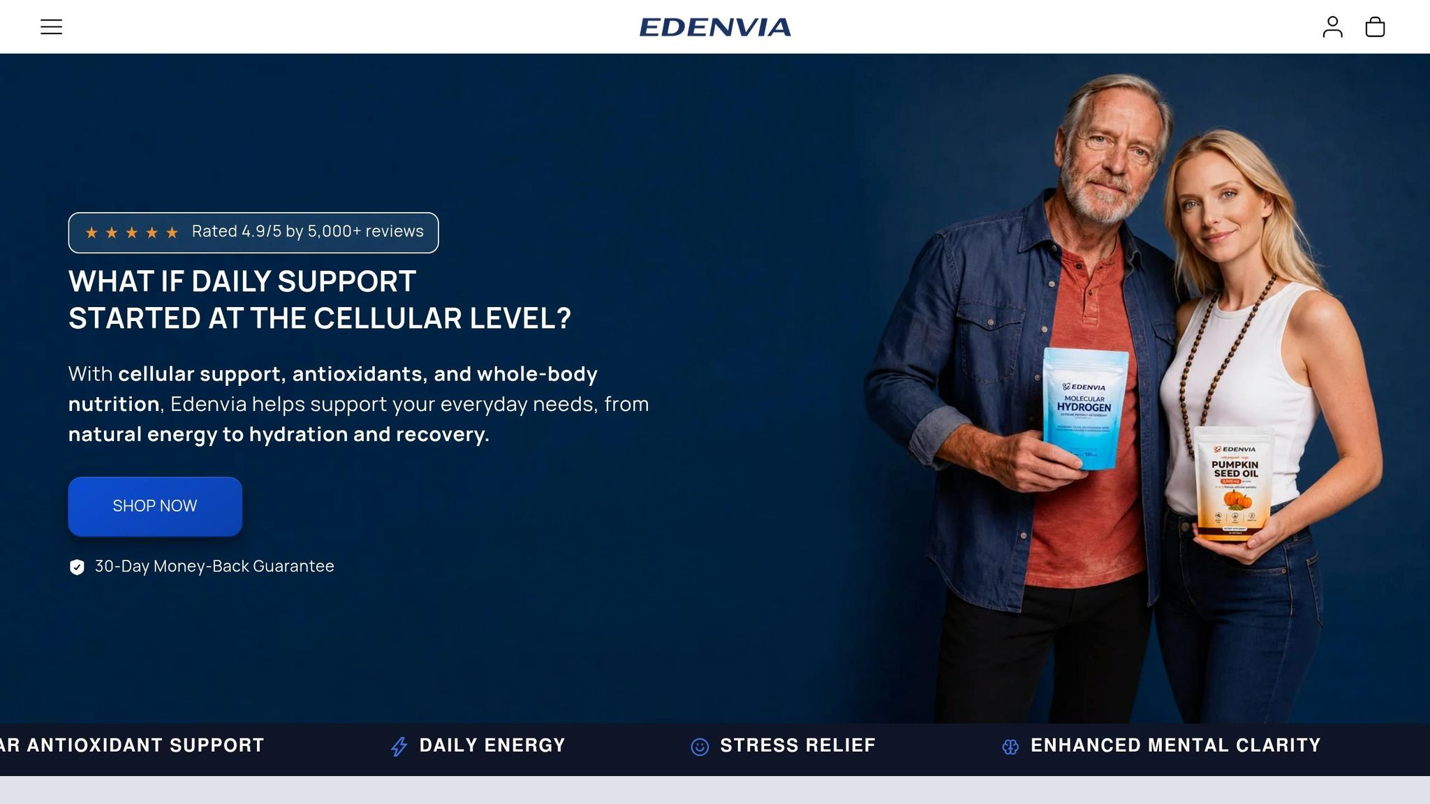 Edenvia Molecular Hydrogen
