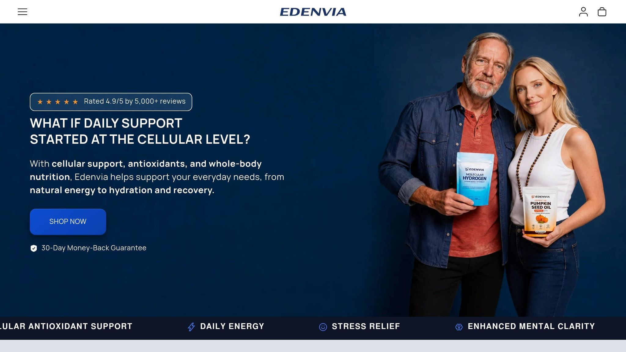 Edenvia Molecular Hydrogen